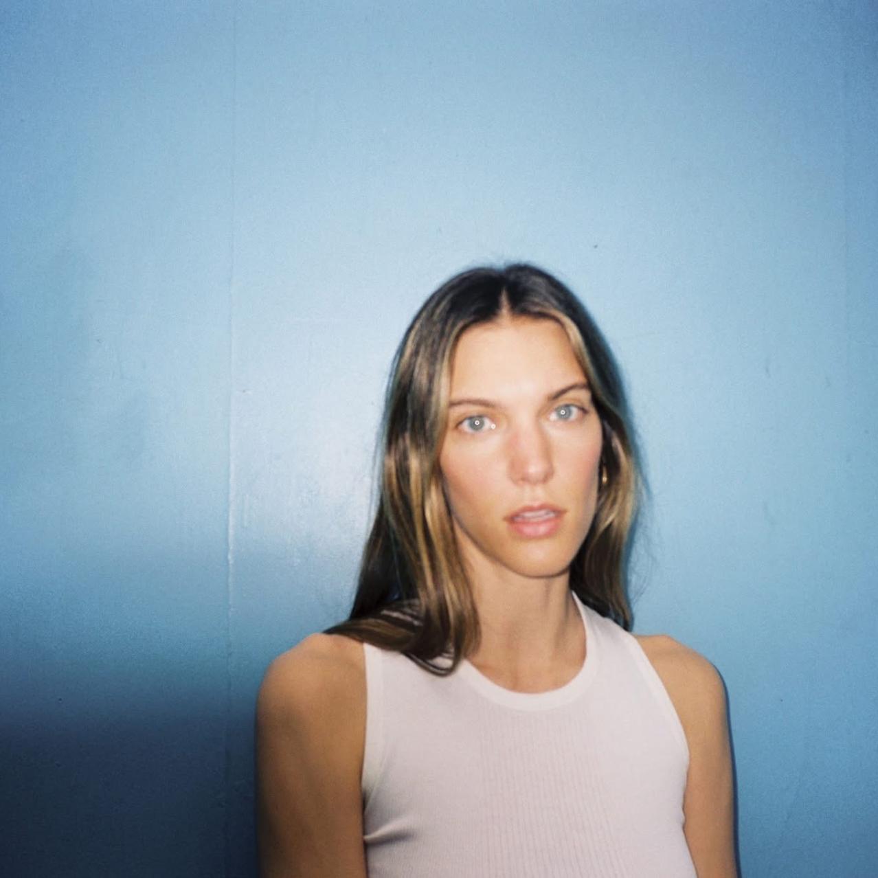 Charlotte Cardin Promotonal Photo with blue background