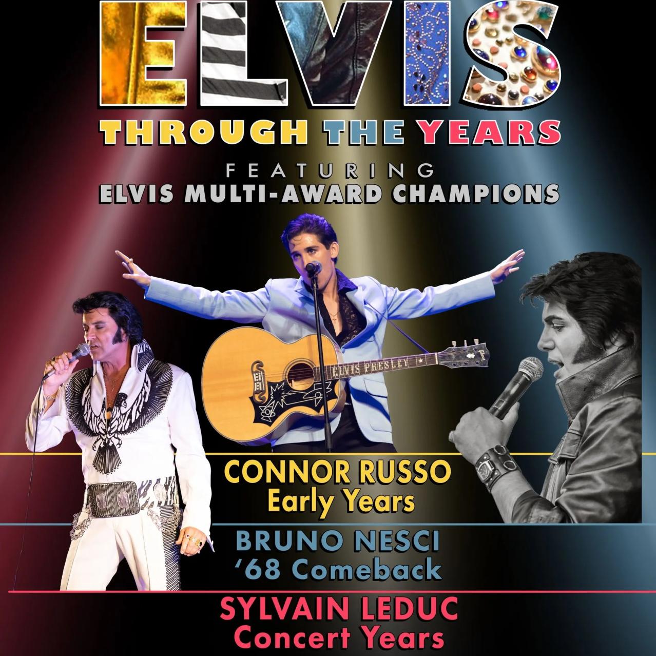 Elvis Through the Years Promo Poster