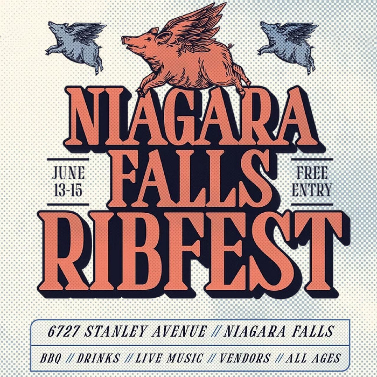 Niagara Falls Ribfest Poster
