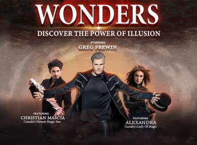 Greg Frewin Wonder Magic Show Live