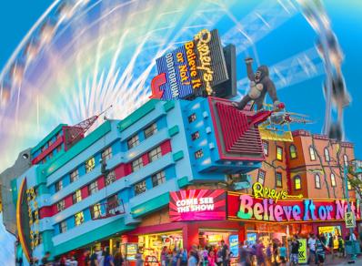 Ripley's Museum With SkyWheel in background