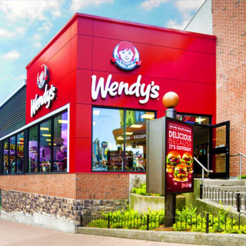 Wendy's Entranceway on Clifton Hill