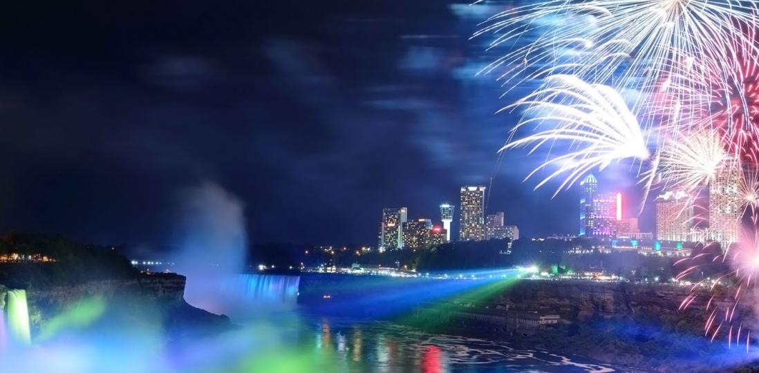 Niagara Falls Fireworks
