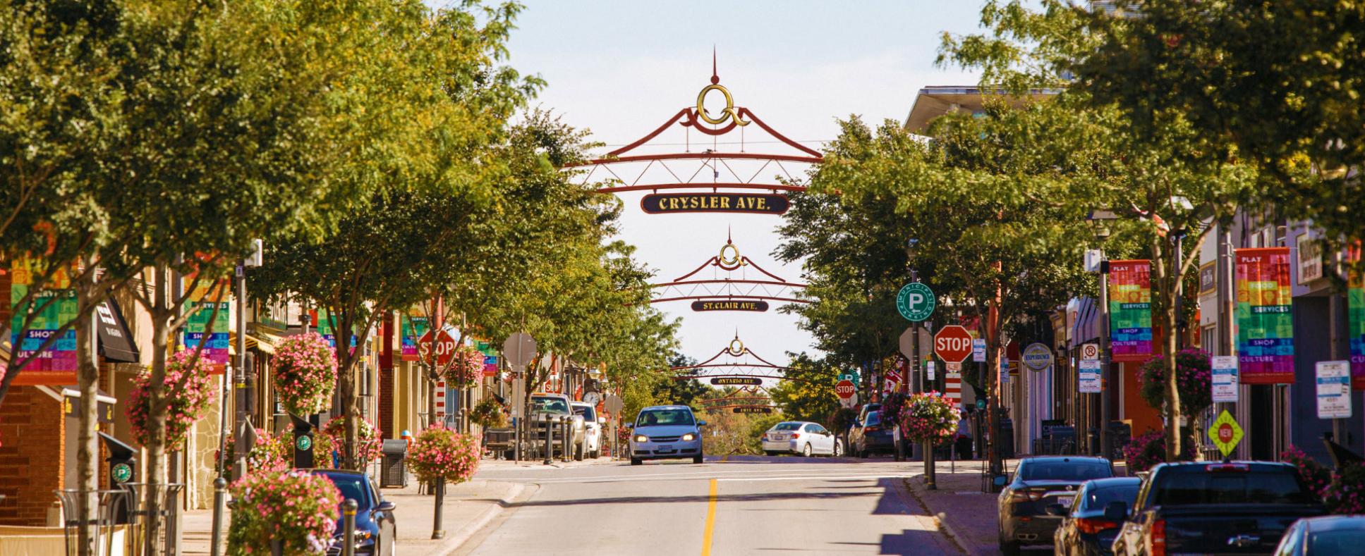 Niagara Falls Downtown Queen Street