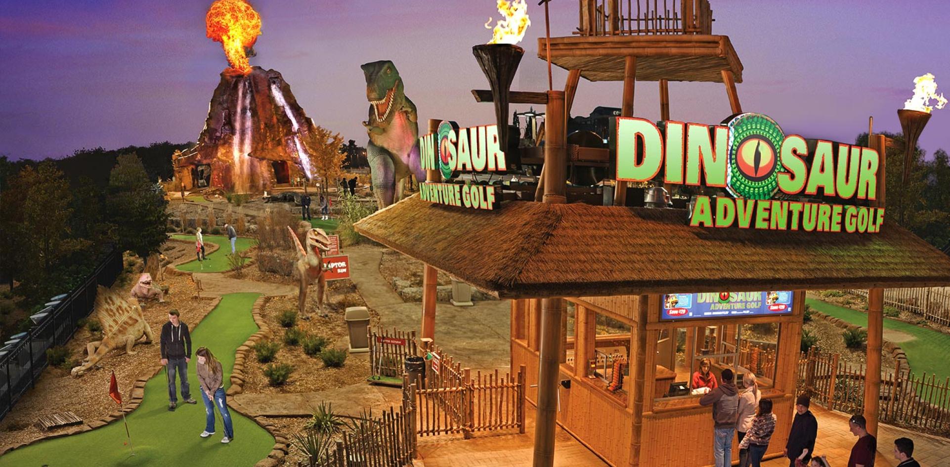 Dinosaur Adventure Golf, Family Travel Guide