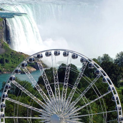 Skywheel Aerial Photo Daytime