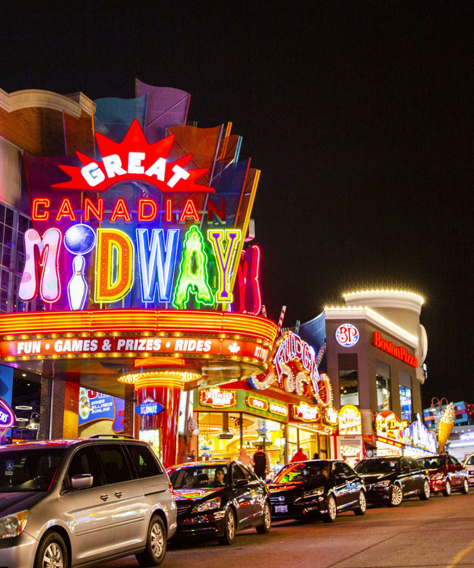 Midway and Boston Pizza