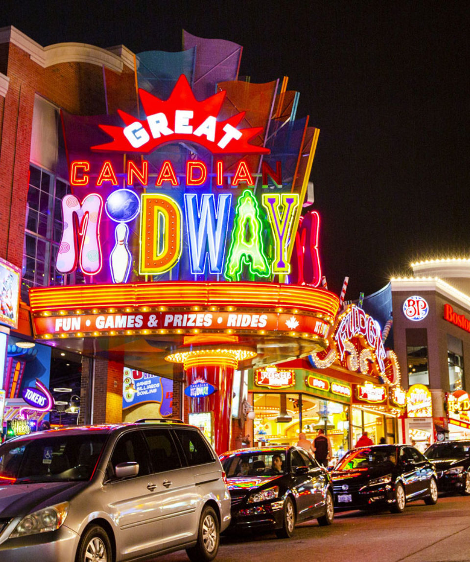 Midway and Boston Pizza