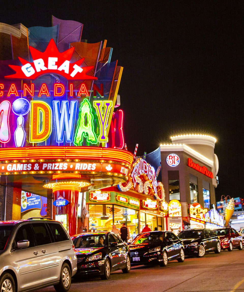 Midway and Boston Pizza