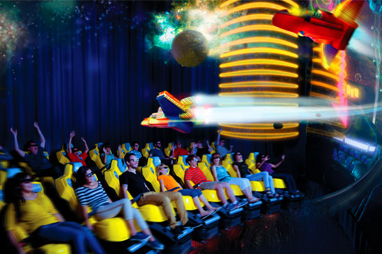Cosmic Coaster Ride